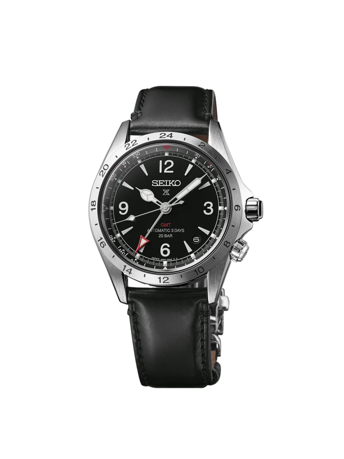 gambar-depan-Seiko-SRPK39K1-Seiko-Prospex-Alpinist-Mechanical-GMT-Balilene