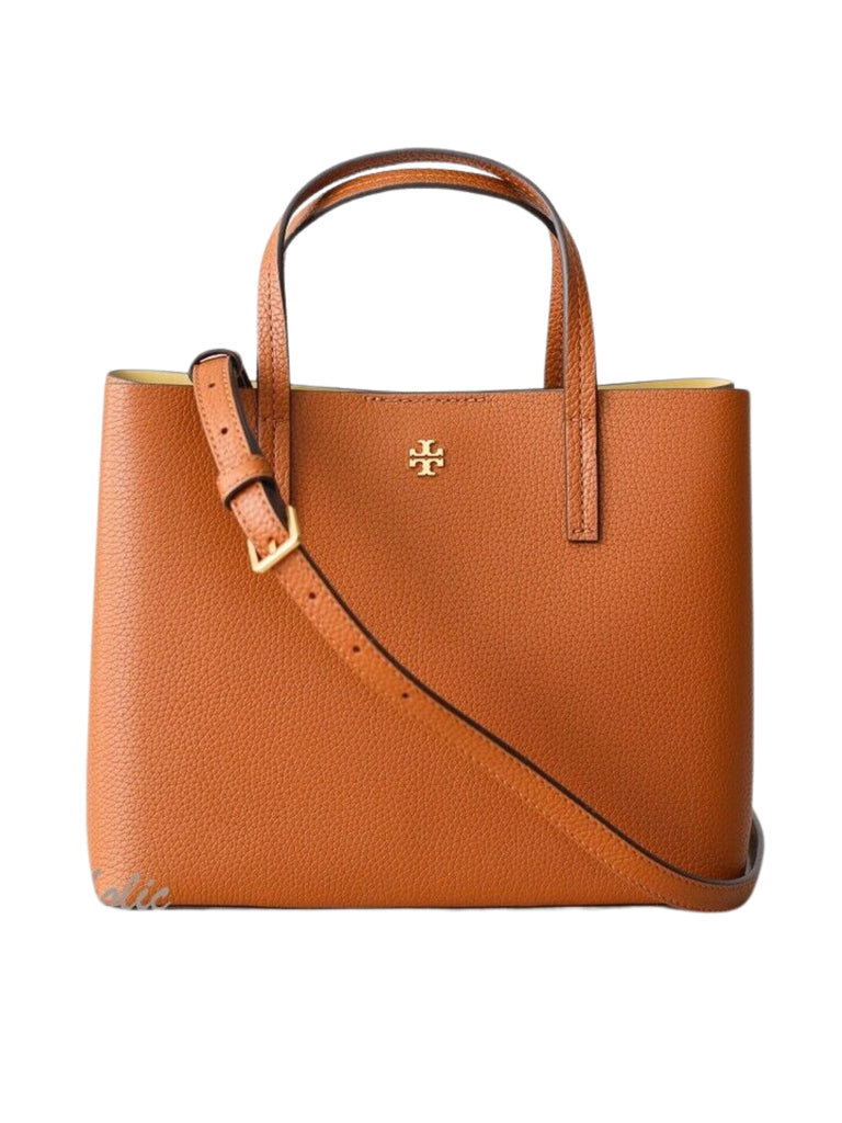 gambar-depan-Tory-Burch-Blake-Small-Tote-Bourbone-Cornbread