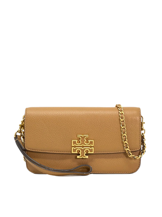 gambar-depan-Tory-Burch-Britten-Leather-Chain-Wallet-With-Wristlet-Crossbody-Tiramisu