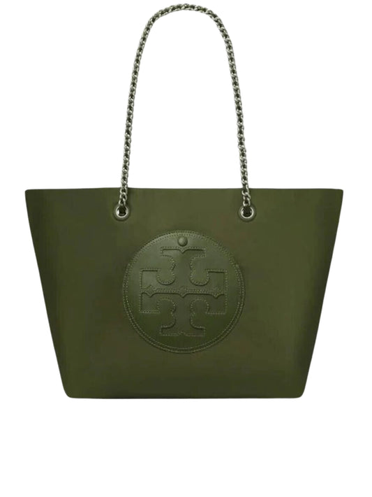 gambar-depan-Tory-Burch-Ella-Chain-Tote-Olive-Green