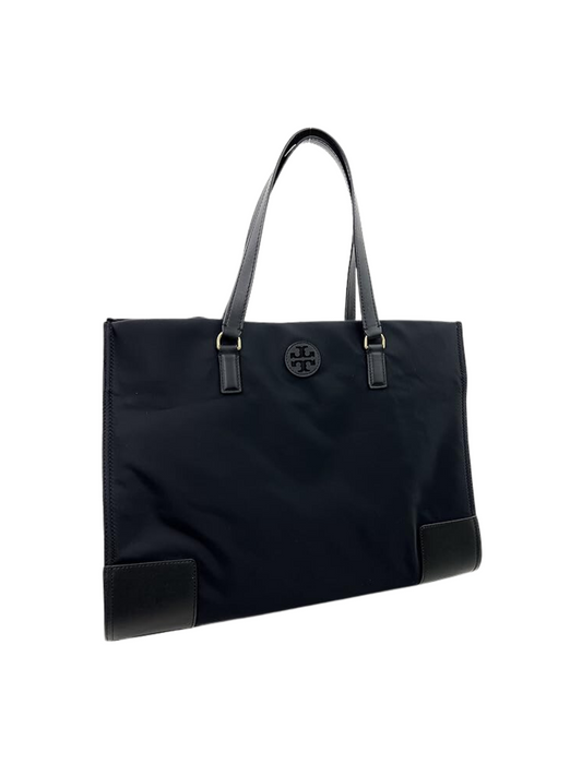 gambar-depan-Tory-Burch-Ella-Nylon-Large-Tote-Bag-Black_1