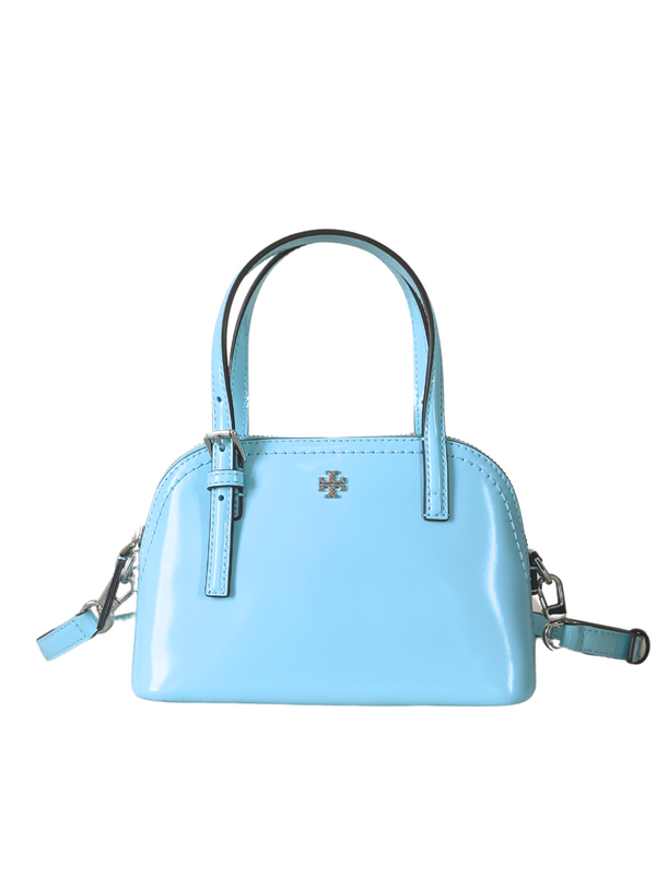 セール！国内発送☆Tory Burch EMERSON PERF DOME SATCHEL TORY BURCH 直営OUTLET (EMERSON ) PERF DOME SATCHEL 156038