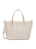 gambar-depan-Tory-Burch-Geo-Logo-Mini-Zip-Top-Tote-Dusted-Blush-Geo-Logo-Allover