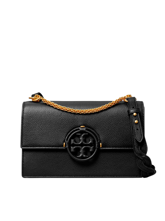 gambar-depan-Tory-Burch-Miller-Flap-Shoulder-Bag-Black