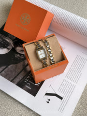 gambar-depan-Tory-Burch-Robinson-Mini-Watch-Double-Wrap-Two-Tone-Gold-Silver-balilene