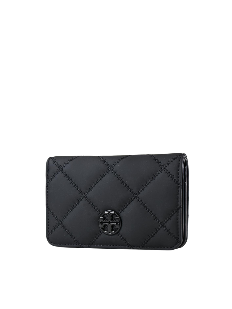 gambar-depan-Tory-Burch-Willa-Matte-Medium-Wallet-Black