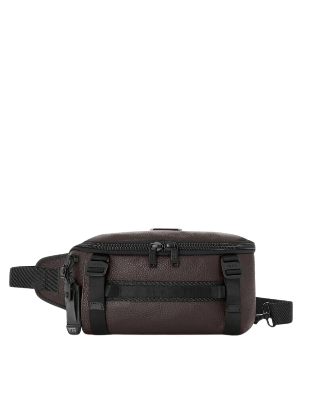 gambar-depan-Tumi-Alpha-Bravo-Platoon-Leather-Sling-bag-Dark-Brown