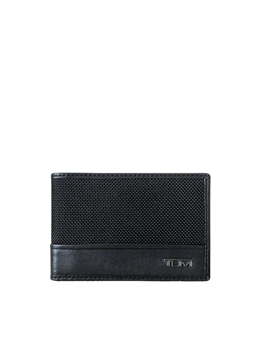 Tumi FXT SLG Slim Single Billfold Wallet Black – Balilene