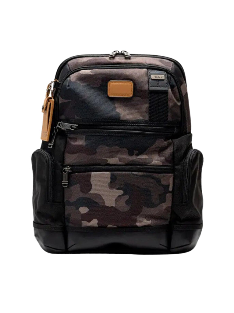 TM Alpha Bravo Parrish Camo Nylon Backpack Grey Brown – Balilene