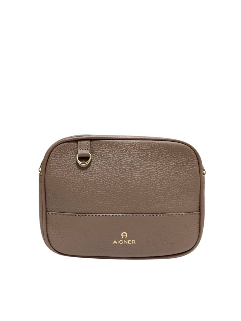 Aigner Caro Small Shoulder Bag Taupe – Balilene