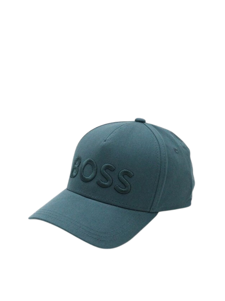 gambar-depan1-Boss-Baseball-Cap-Sevile-4-Embroidered-Logo-Turqouise