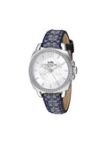 gambar-depan1-Coach-Boyfriends-Monogram-Blue-Fabric-Strap-WatchWEBP