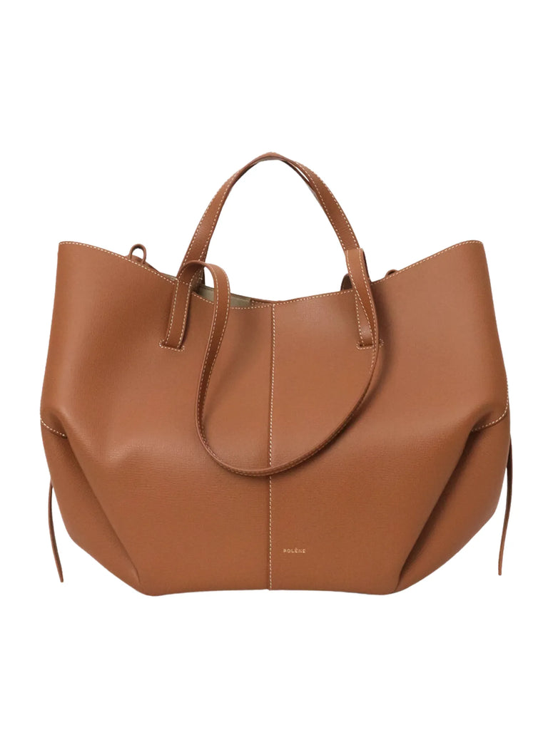 Cyme Large Tote Textured Camel - POLENE – Balilene Cyme Large Tote Textured Camel - POLENE – Balilene