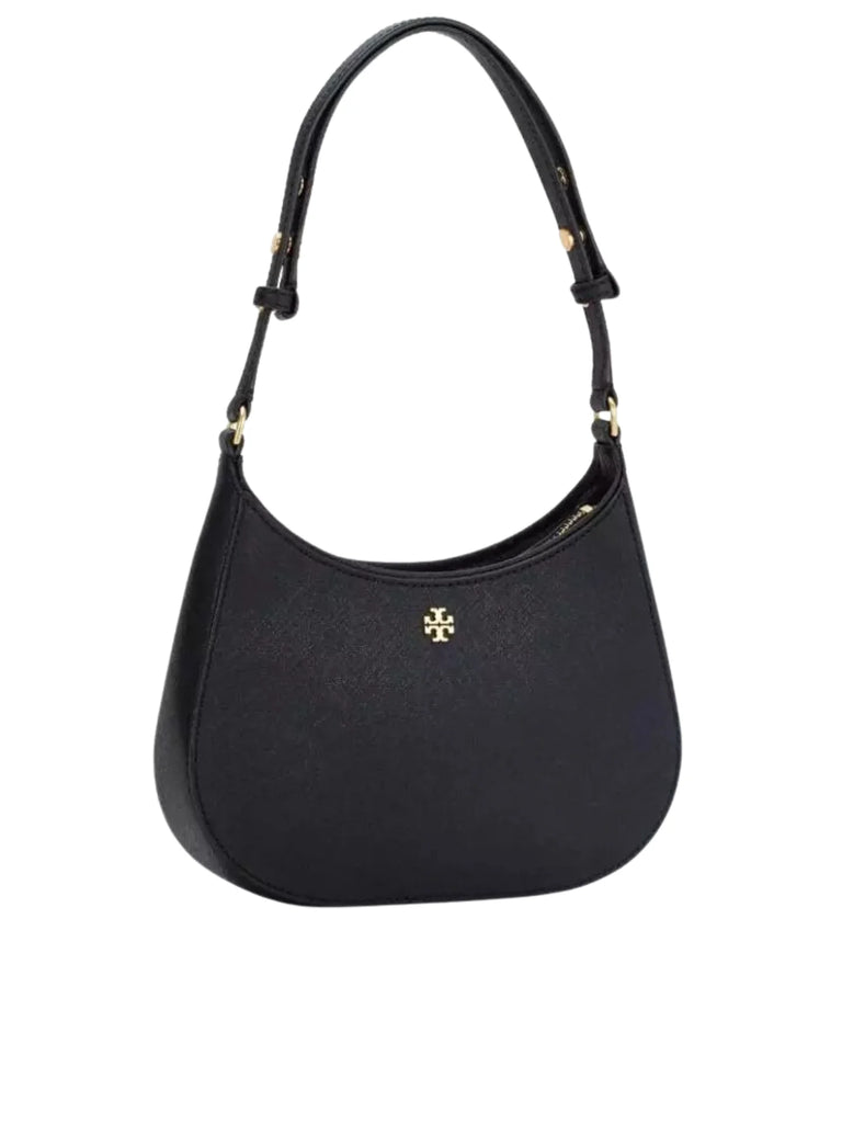 Tory burch all black purse sale