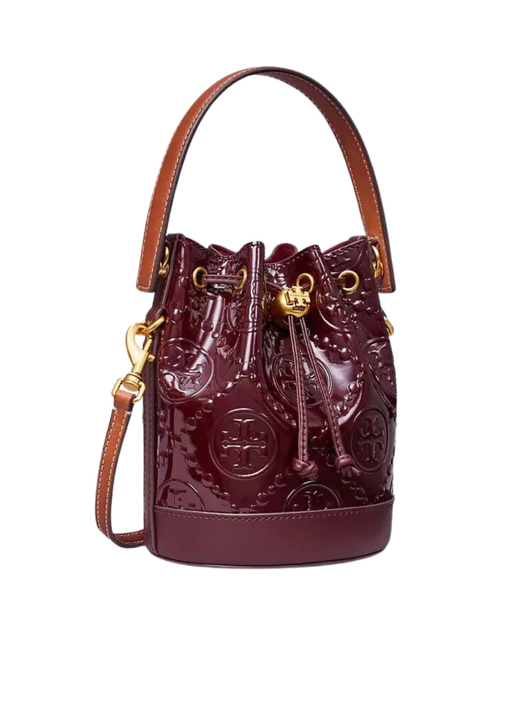 gambar-depan1-Tory-Burch-T-Monogram-Patent-Embossed-Mini-Bucket-Bag-AlbarossaWEBP