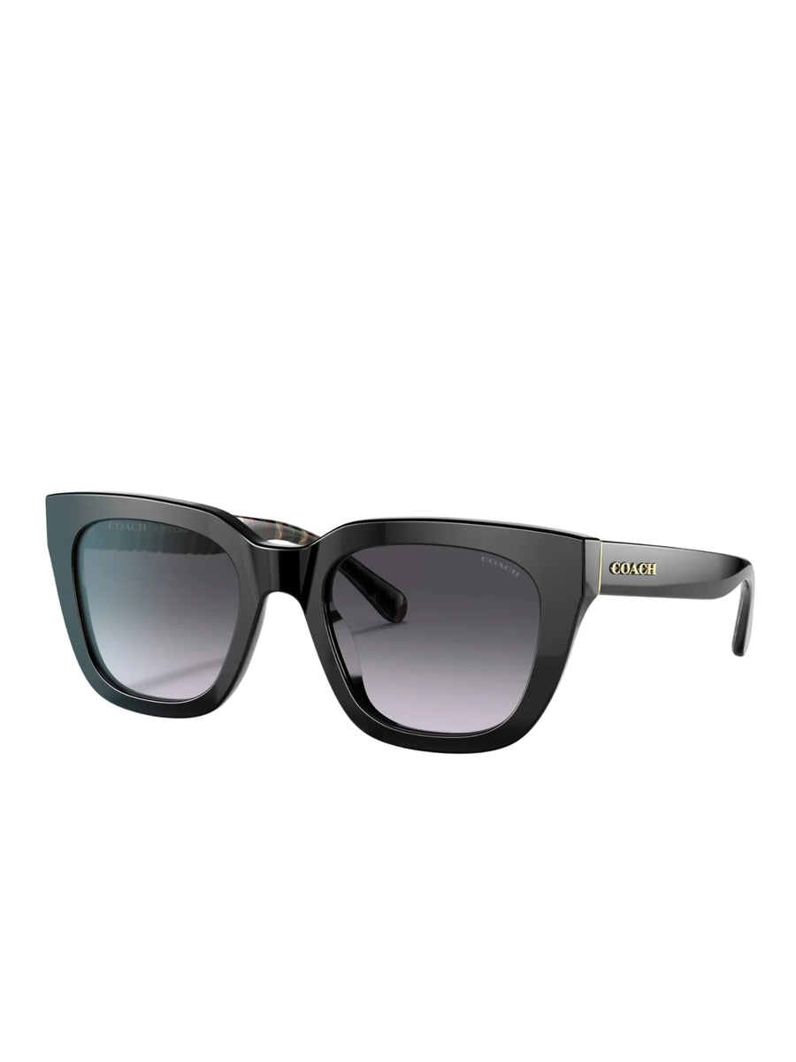 Coach Women's Black Soft Square Sunglasses – Balilene