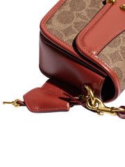 gambar-detail-Coach-Studio-Baguette-Bag-In-Signature-Canvas-Tan-Rust