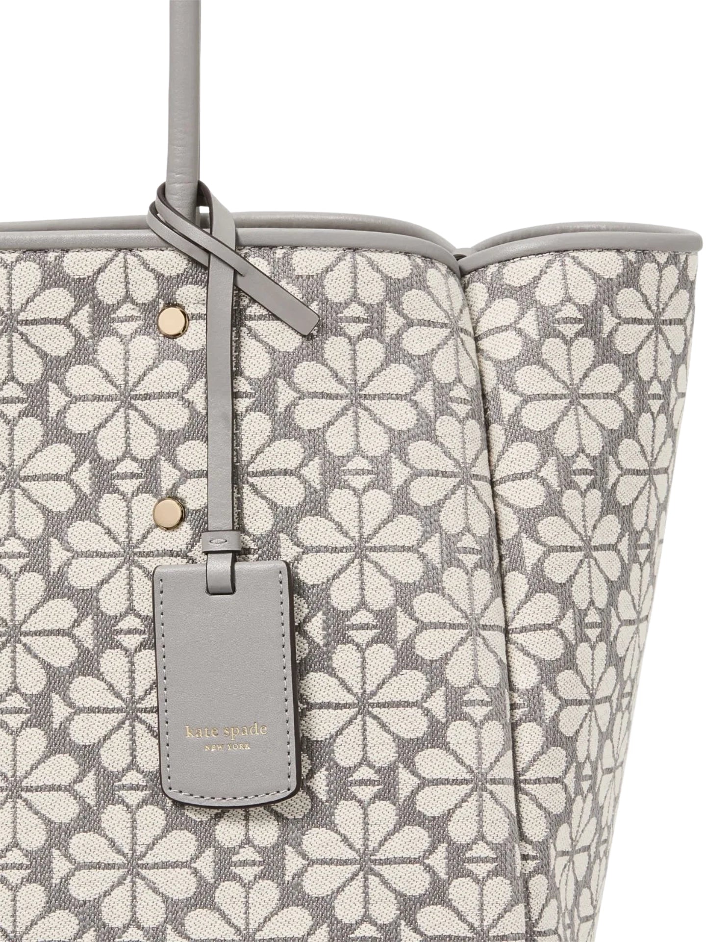 gambar-detail-Kate-Spade-Flower-Jacquard-Large-Everything-Tote-Bag-Grey-Multi