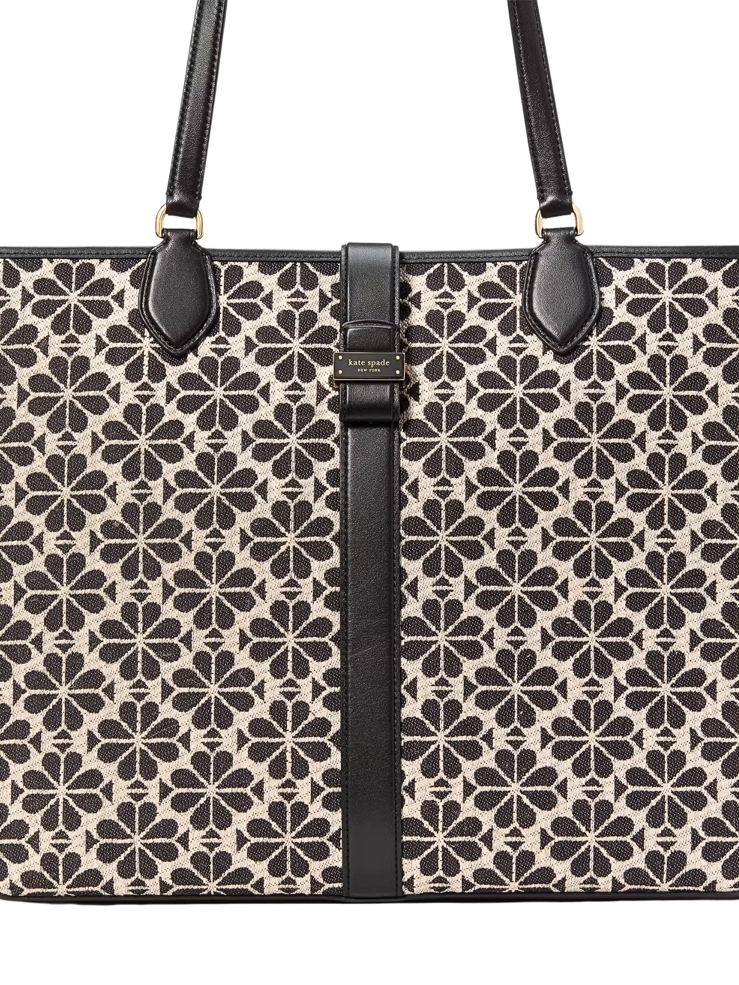 gambar-detail-Kate-Spade-Flower-Jacquard-Large-Open-Tote-Sand-Multi