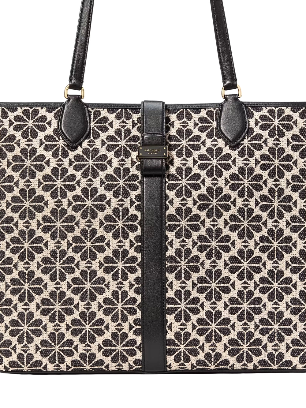 gambar-detail-Kate-Spade-Flower-Jacquard-Large-Open-Tote-Sand-Multi
