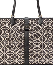 gambar-detail-Kate-Spade-Flower-Jacquard-Large-Open-Tote-Sand-Multi