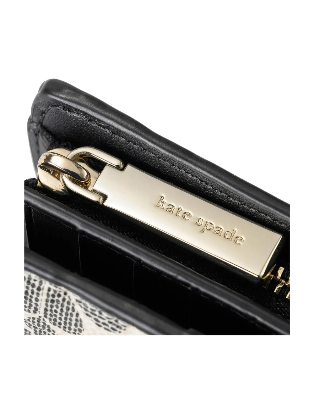 gambar-detail-Kate-Spade-Flower-Medium-Compact-Bifold-Wallet-Dark-Black-Multi