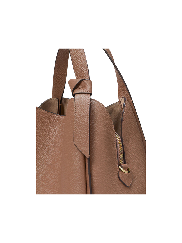 gambar-detail-Kate-Spade-Knott-Medium-Crossbody-Tote-Bag-Brown-Acorn