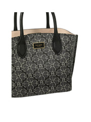 gambar-detail-Kate-Spade-Suite-Spade-Flower-Coated-Canvas-Crossbody-Tote-Black-Multi