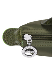 gambar-detail-Longchamp-Le-Pliage-Green-Pouch-With-Handle-Forest-balilene