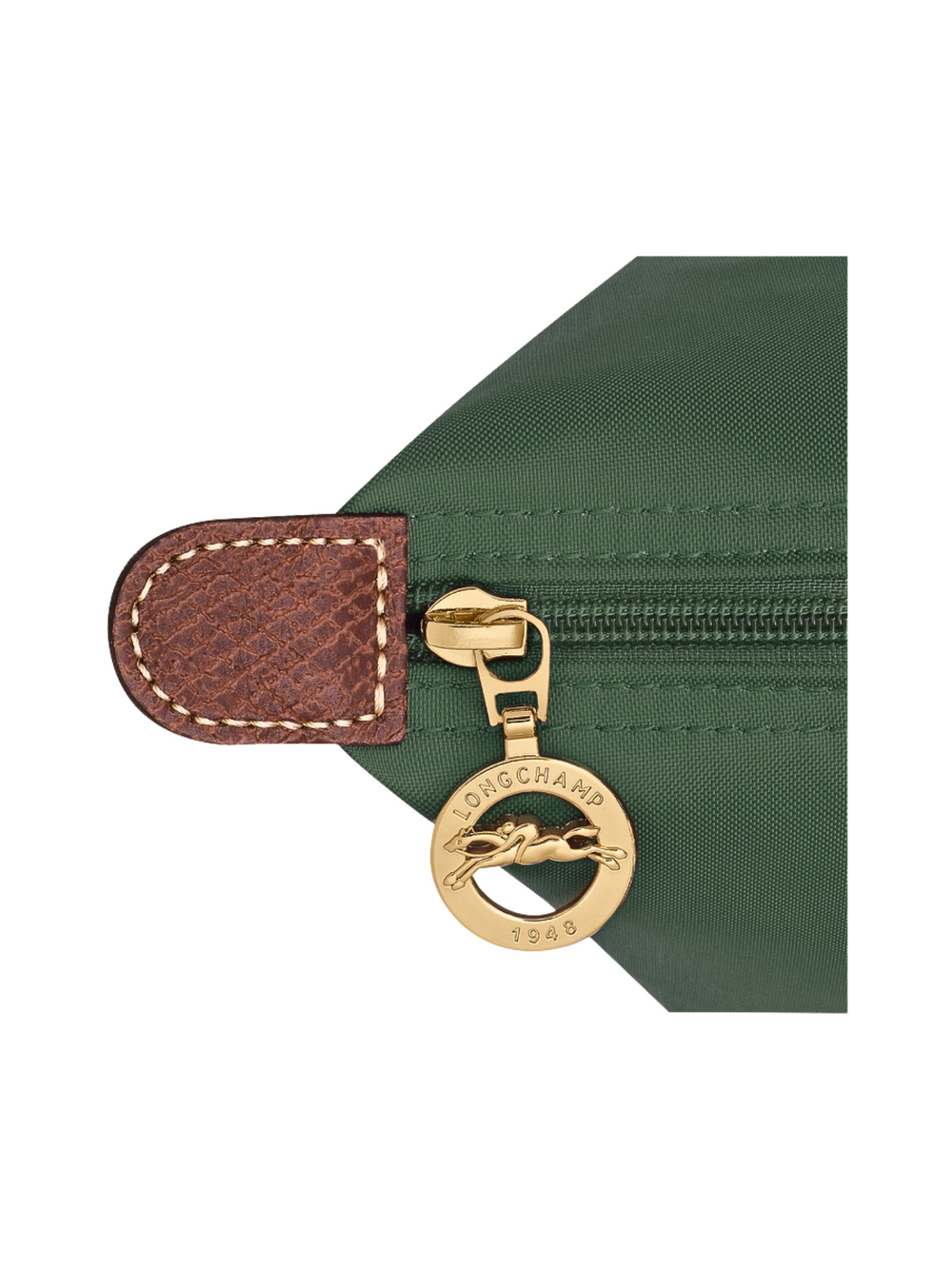 gambar-detail-Longchamp-Le-Pliage-Original-Medium-Shoulder-Bag-British-Green