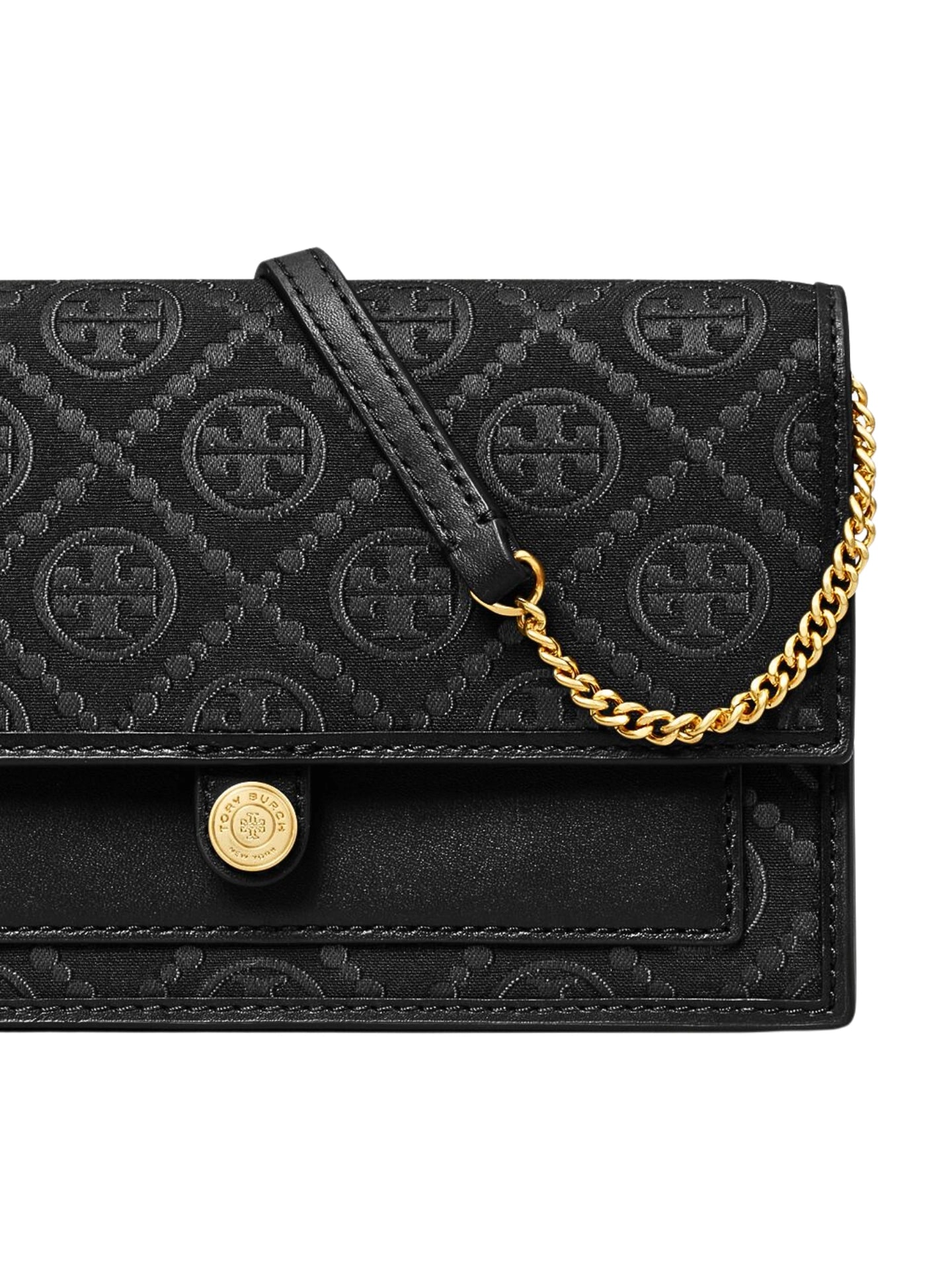 gambar-detail-Tory-Burch-T-Monogram-Chain-Wallet-Black