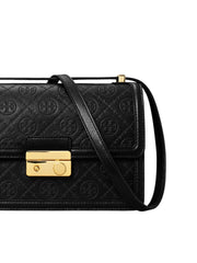 gambar-detail-Tory-Burch-T-Monogram-Leather-Shoulder-Bag-Black