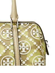 gambar-detail-Tory-Burch-T-Monogram-Mesh-Dot-Petite-Barell-Bag-Soft-Neutral-Honeydew