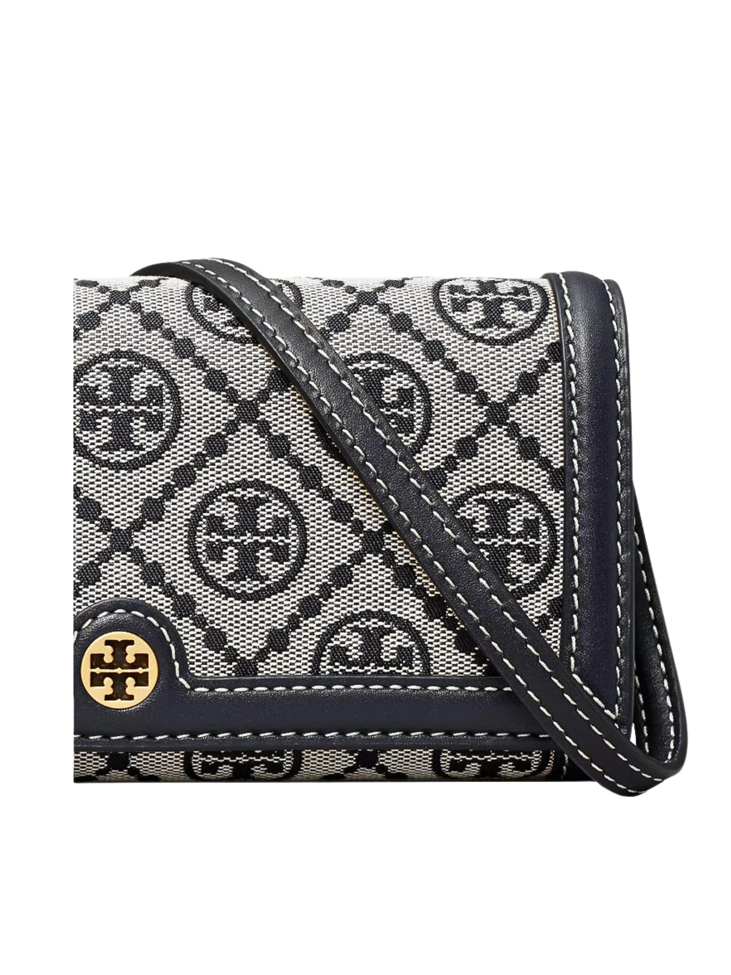 gambar-detail-Tory-Burch-T-Monogram-Wallet-Crossbody-Tory-Navy