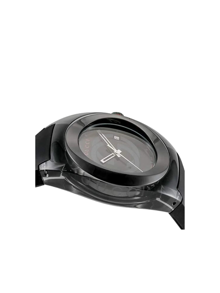 gambar-dial-samping-Gucci-Sync-Sink-Sherry-Line-Stainless-Steel-Rubber-Watch-BlackWEBP