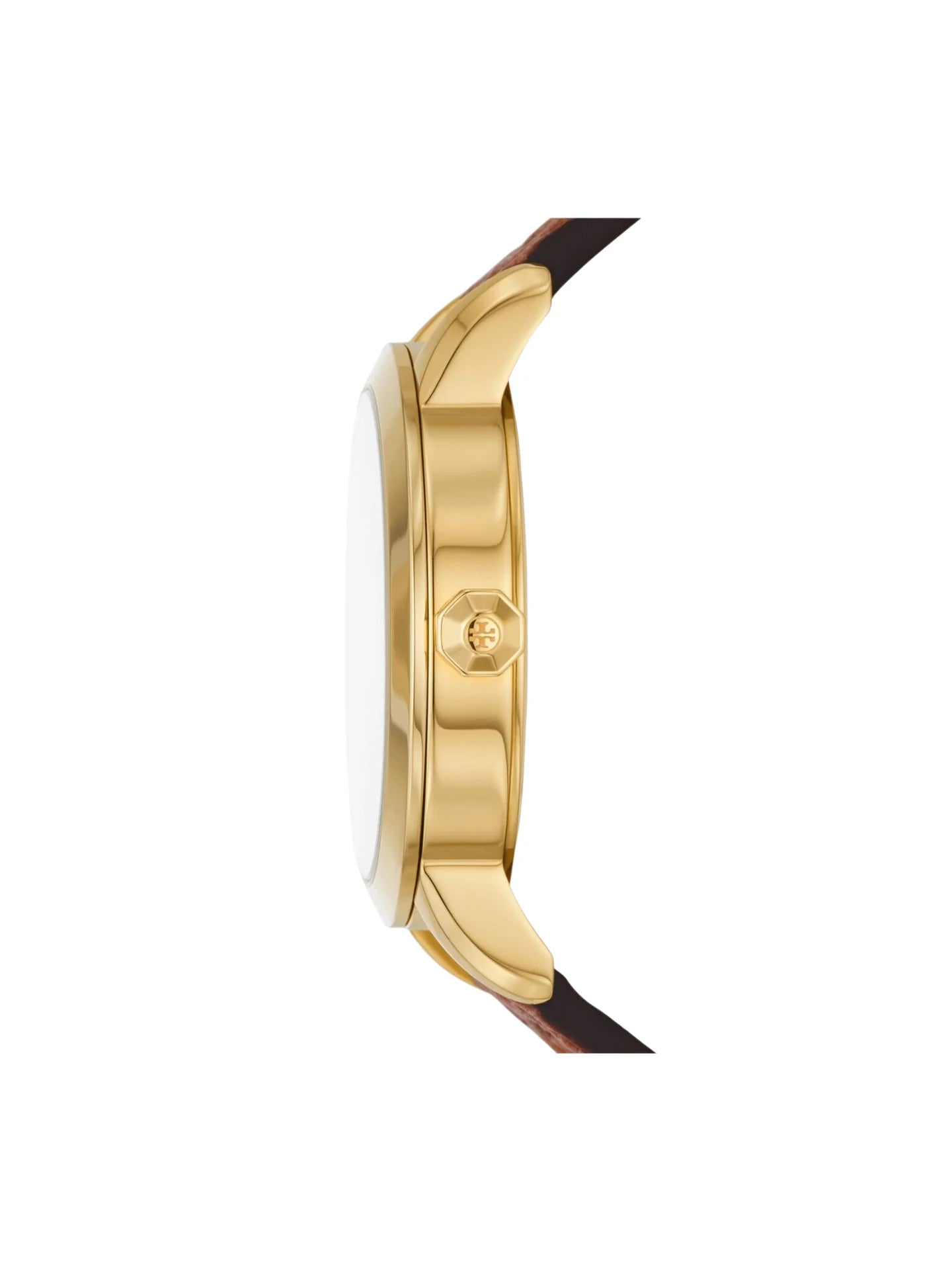 gambar-dial-samping-Toy-Burch-Goldtone-Stainless-Steel-_-Monogram-Leather-Strap-WatchWEBP