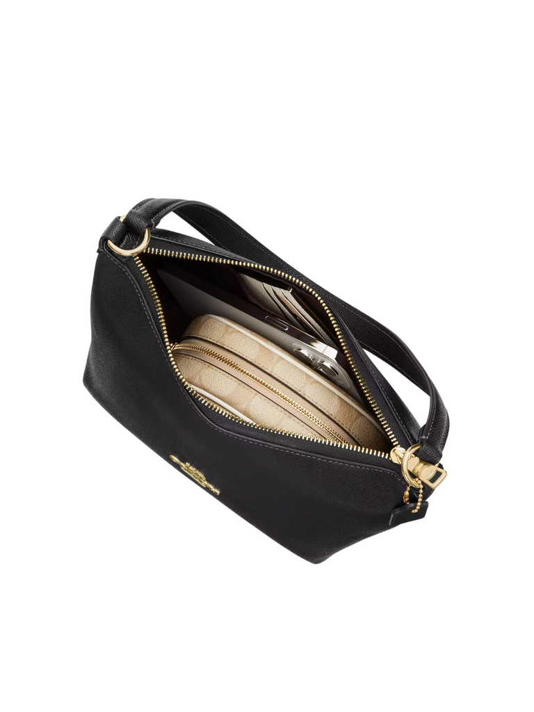 gambar-isi-Coach-Zip-Top-Shoulder-Bag-Grain-Leather-Black