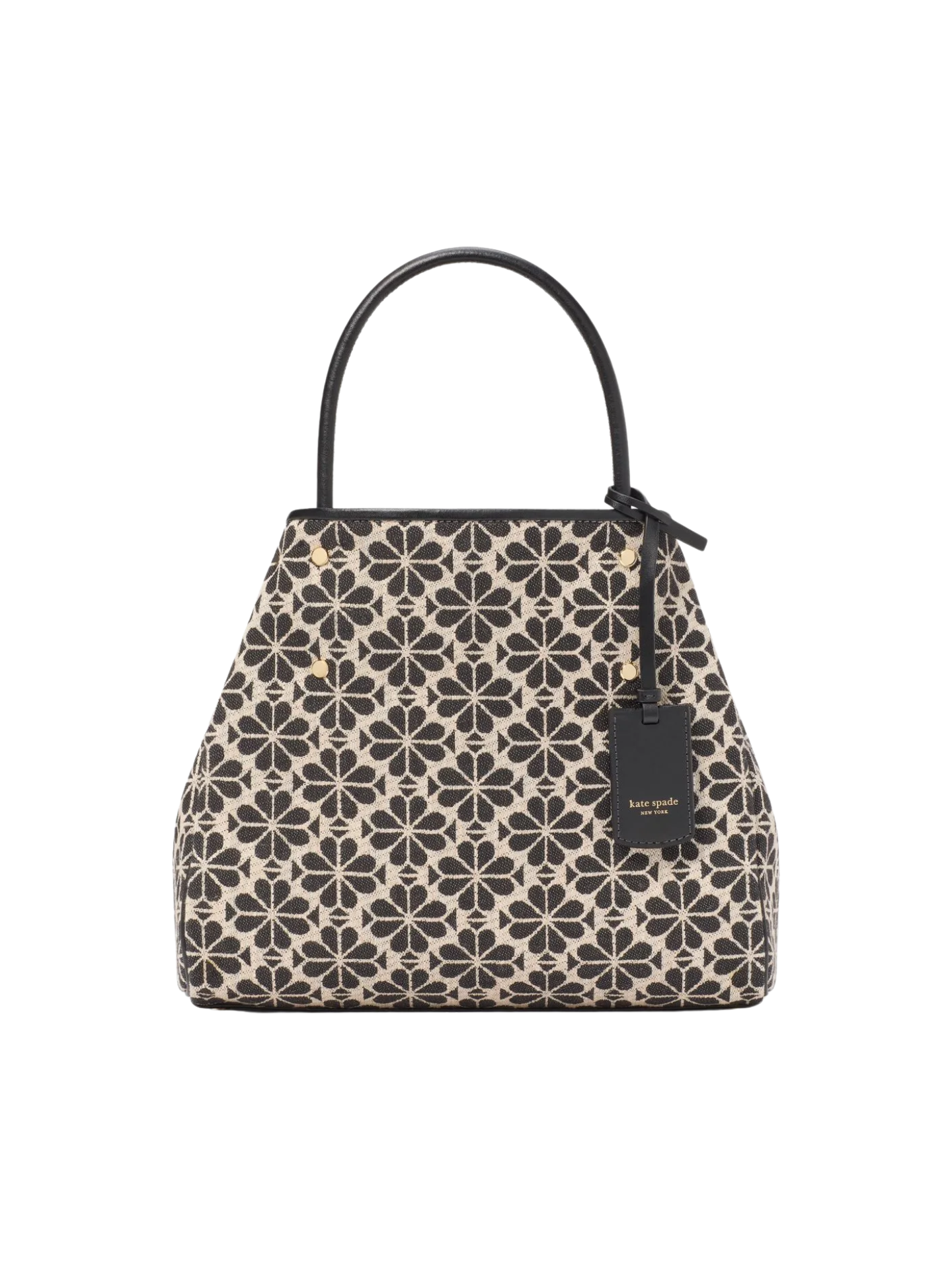 gambar-kait-Kate-Spade-Flower-Jacquard-Medium-Everything-Tote-Bag-Sand-Multi