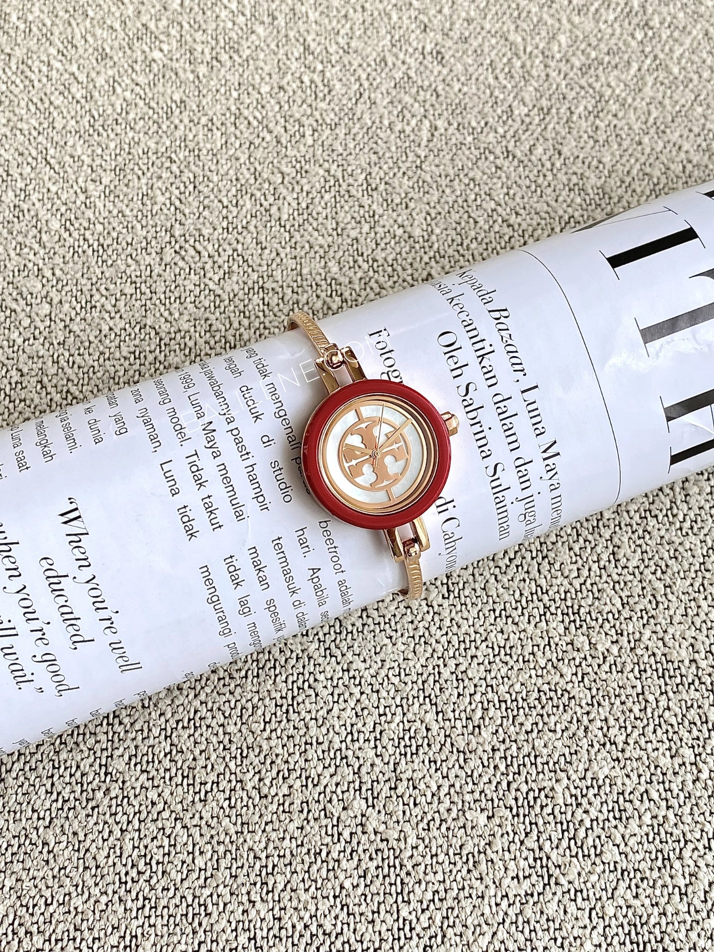 Tory Burch TBW4037 Reva Rose Gold Watch