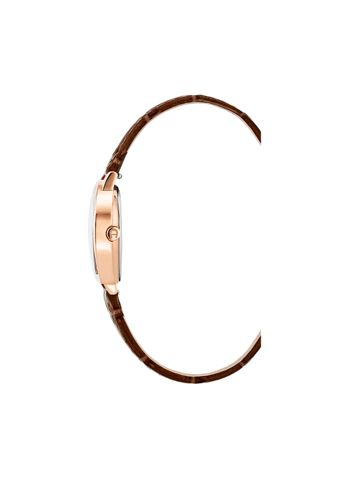 gambar-samping-Aigner-Aosta-Leather-Strap-Brown