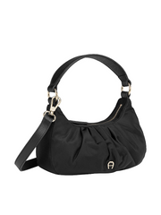 gambar-samping-Aigner-Filo-Extra-Small-Shoulder-Bag-Black