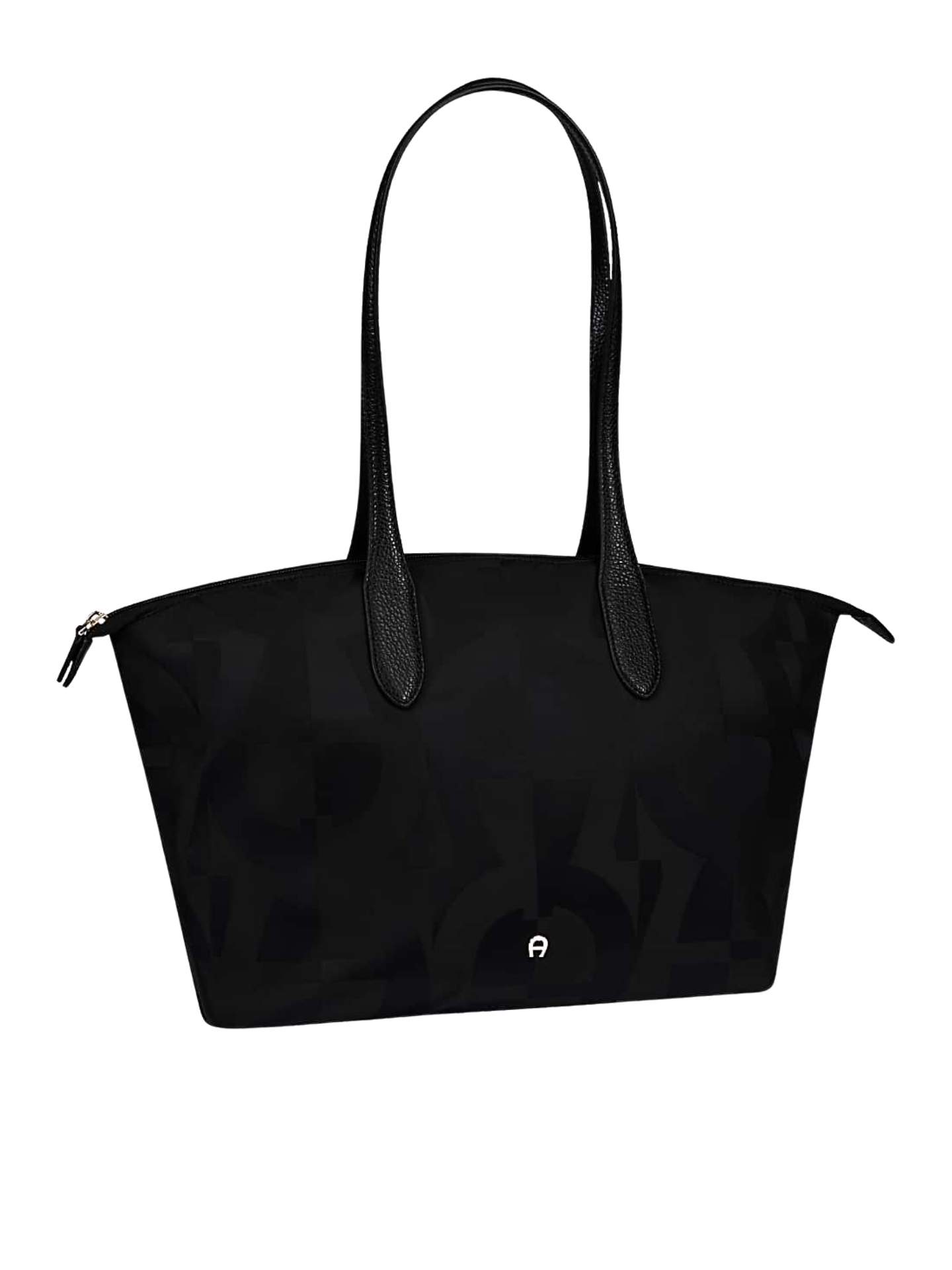 gambar-samping-Aigner-Viaggio-M-Handbag-Black