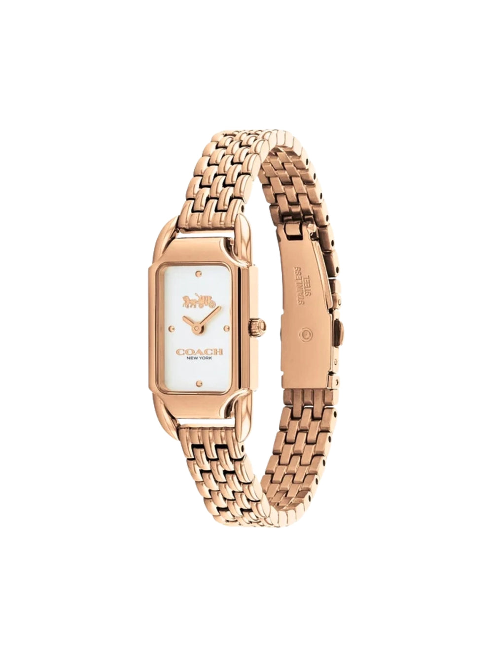 gambar-samping-Coach-Cadie-Ladies-White-Dial-Rose-Gold-Stainless-Steel-Strap-Brown