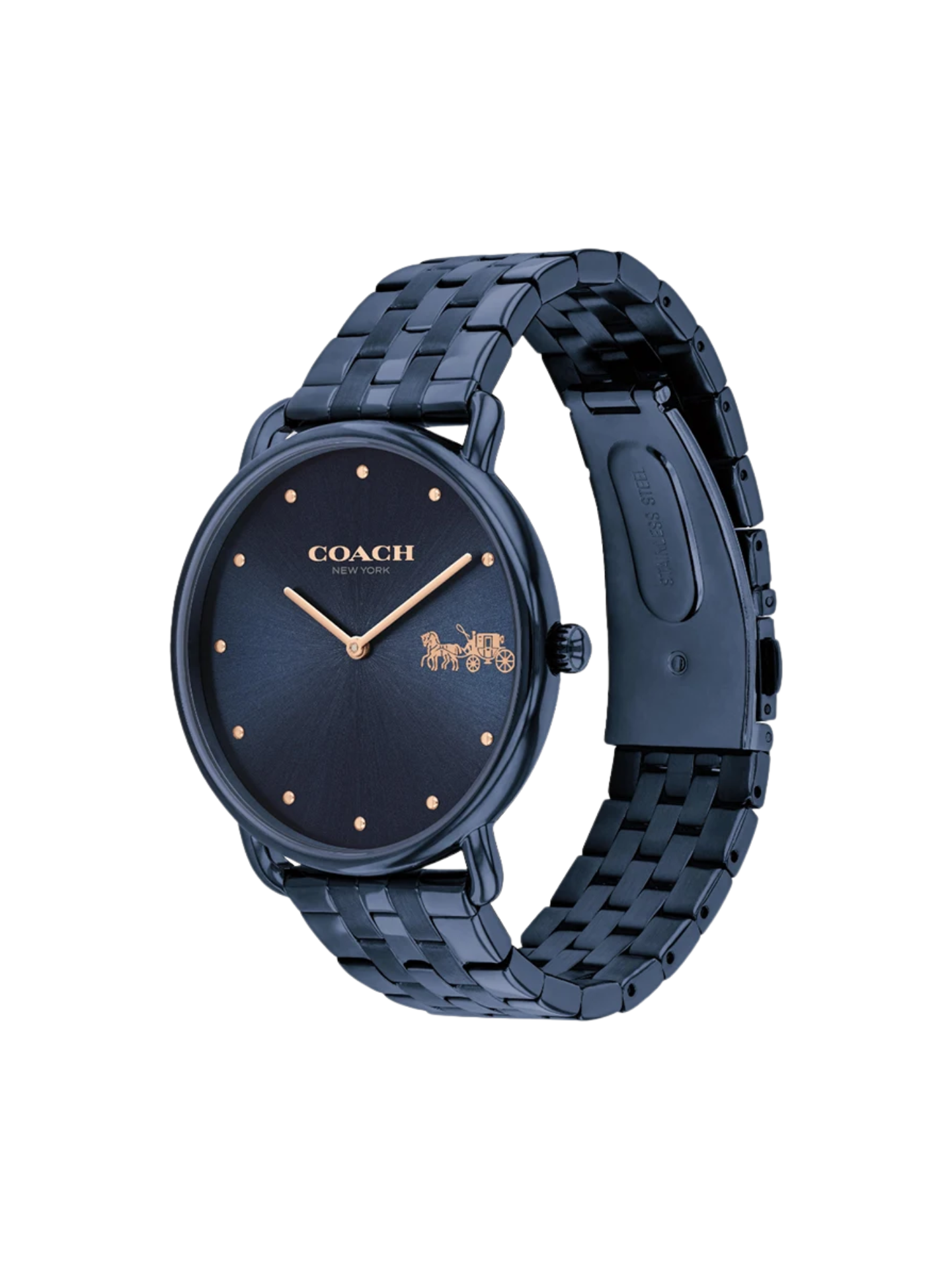 gambar-samping-Coach-Elliot-Watch-41mm-With-Horse-And-Carriage-Navy