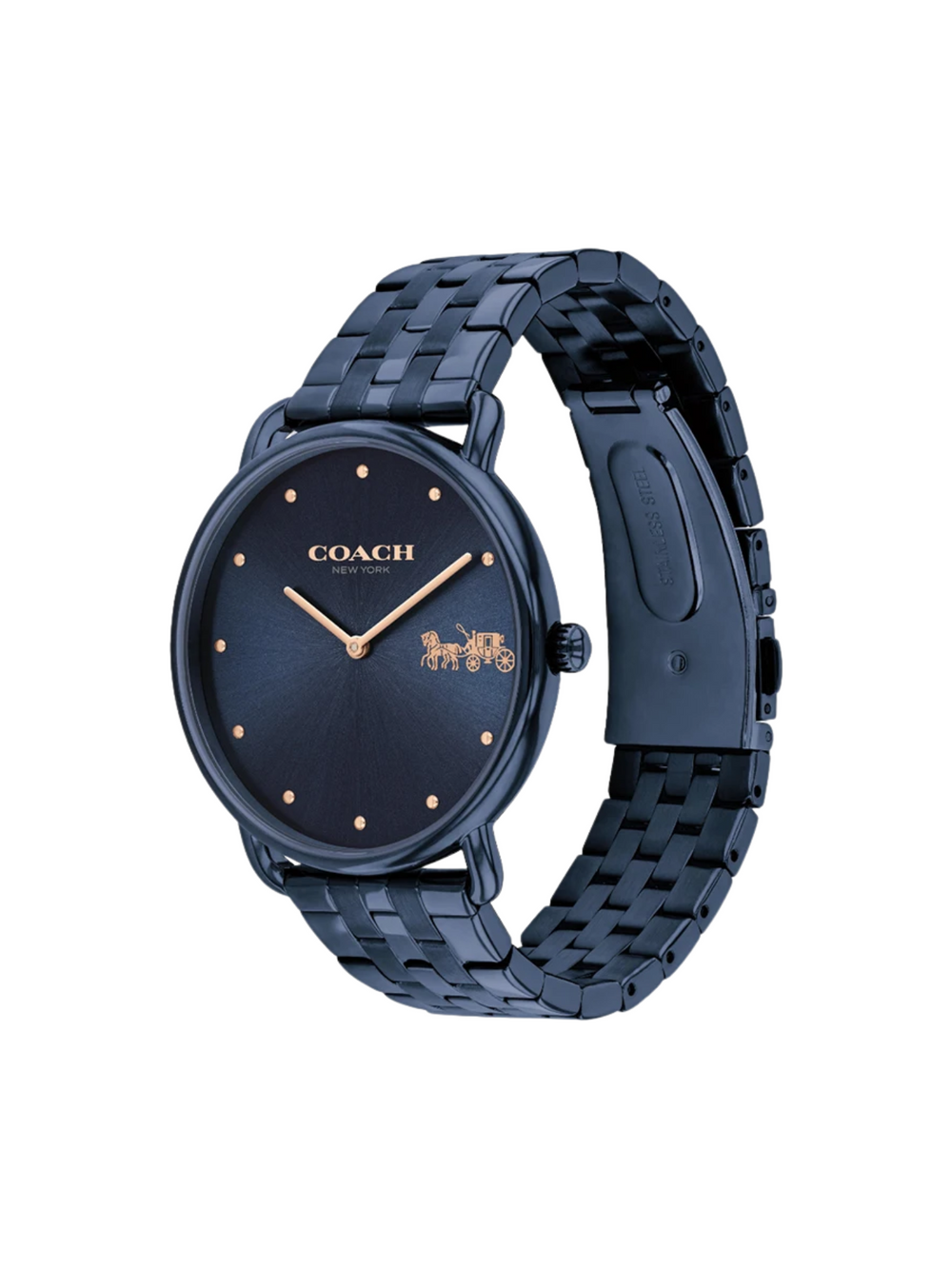 gambar-samping-Coach-Elliot-Watch-41mm-With-Horse-And-Carriage-Navy