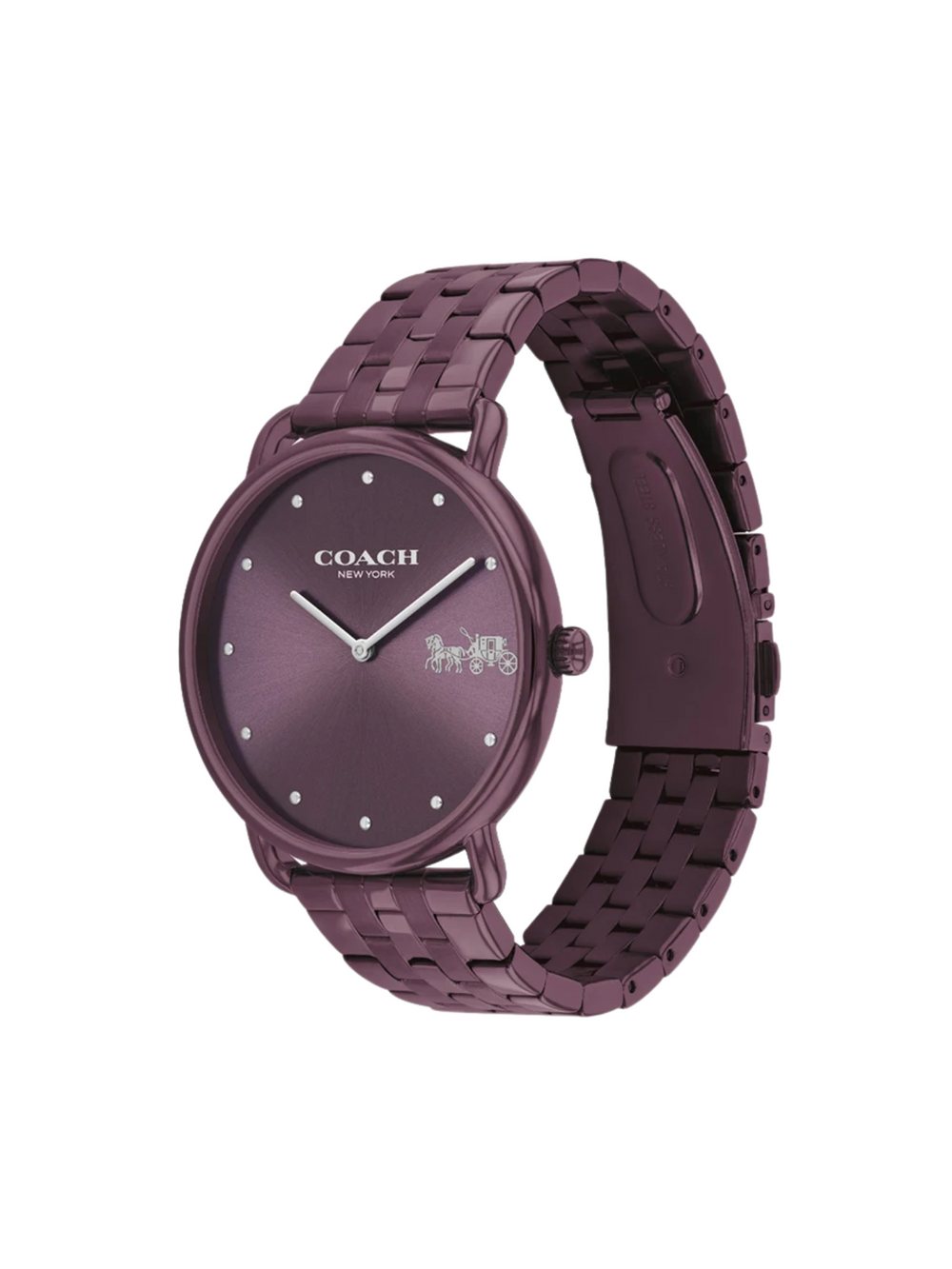 gambar-samping-Coach-Elliot-Watch-41mm-With-Horse-And-Carriage-Purple