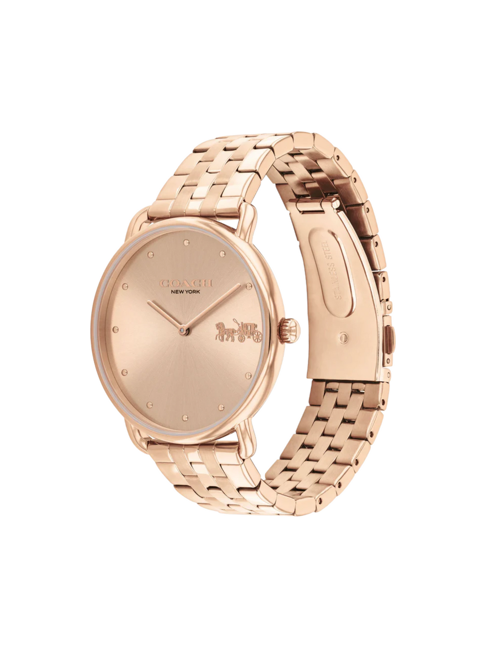 gambar-samping-Coach-Elliot-Watch-41mm-With-Horse-And-Carriage-Rosegold