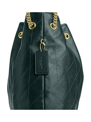 gambar-samping-Coach-Evelyn-Large-Shoulder-Bag-With-Quilting-Dark-Teal