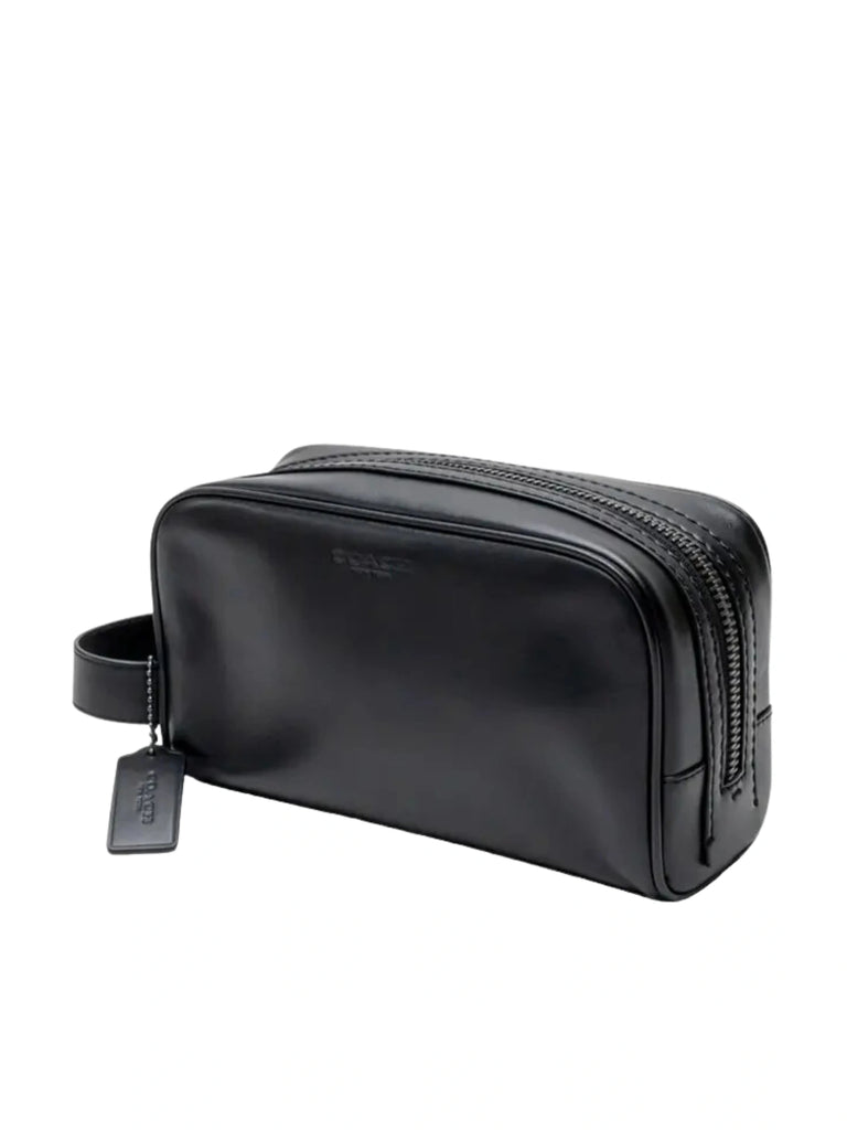 gambar-samping-Coach-Small-Leather-Travel-Kit-Pouch-Bag-Black