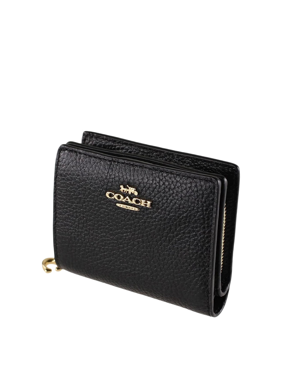 gambar-samping-Coach-Snap-Wallet-Pebble-Leather-Black